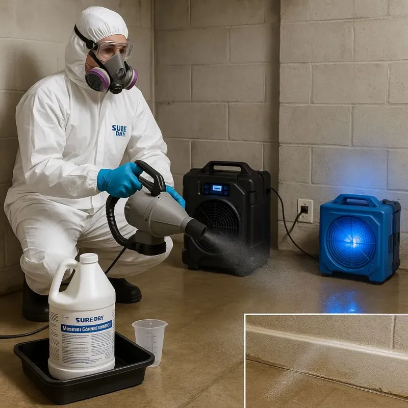 Sanitization and Odor Removal process in Kalaheo, HI